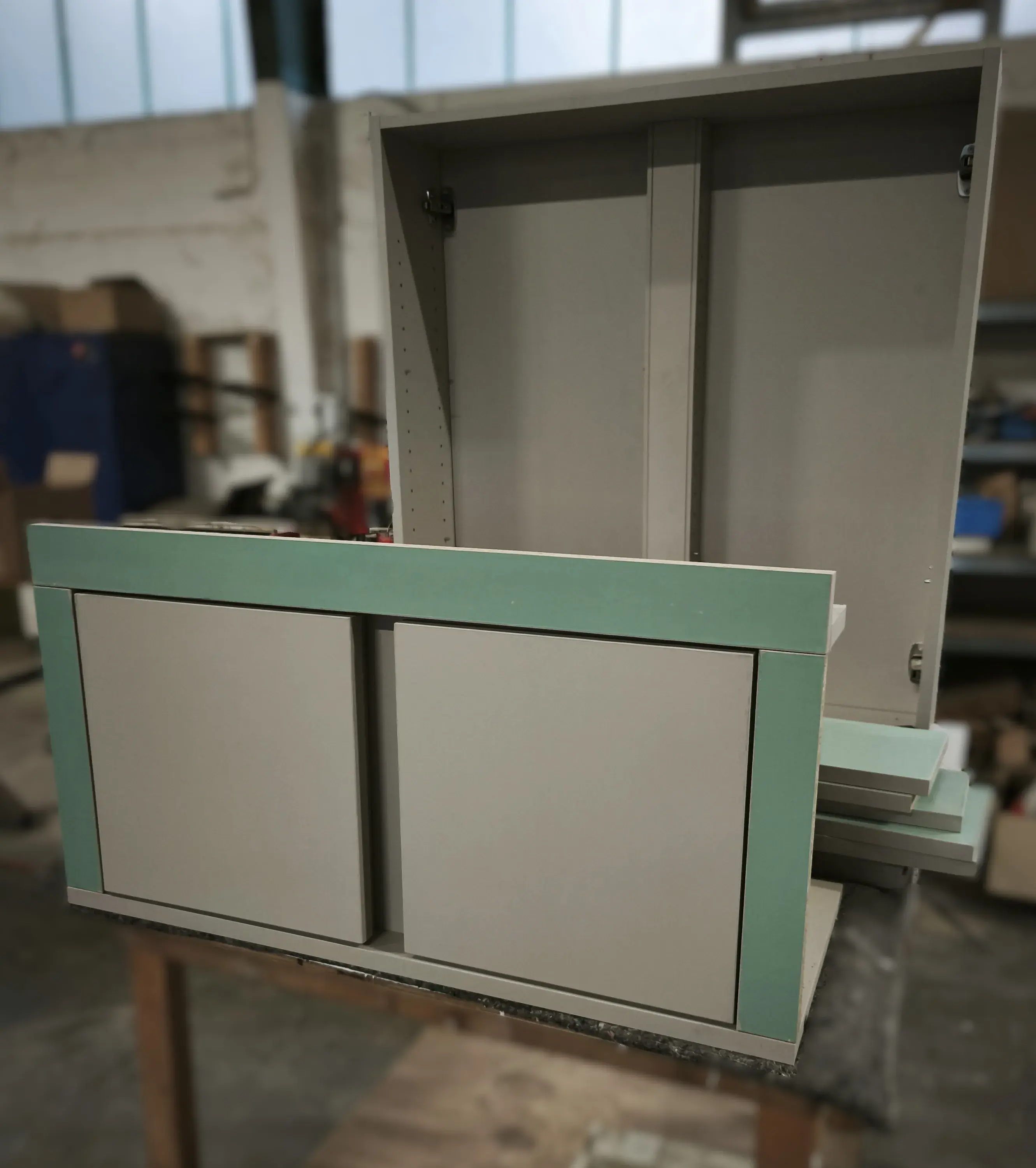 Fertigung Einbauschrank Badezimmer